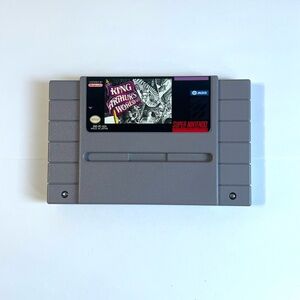King Arthur's World (Super Nintendo, 1993) SNES  Tested + Dust Cover + Cart Only